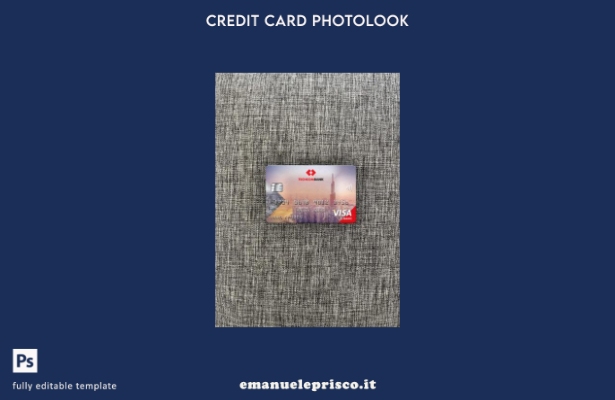 modello frontale photolook per carta classica visto Vietnam Techcombank stile ve